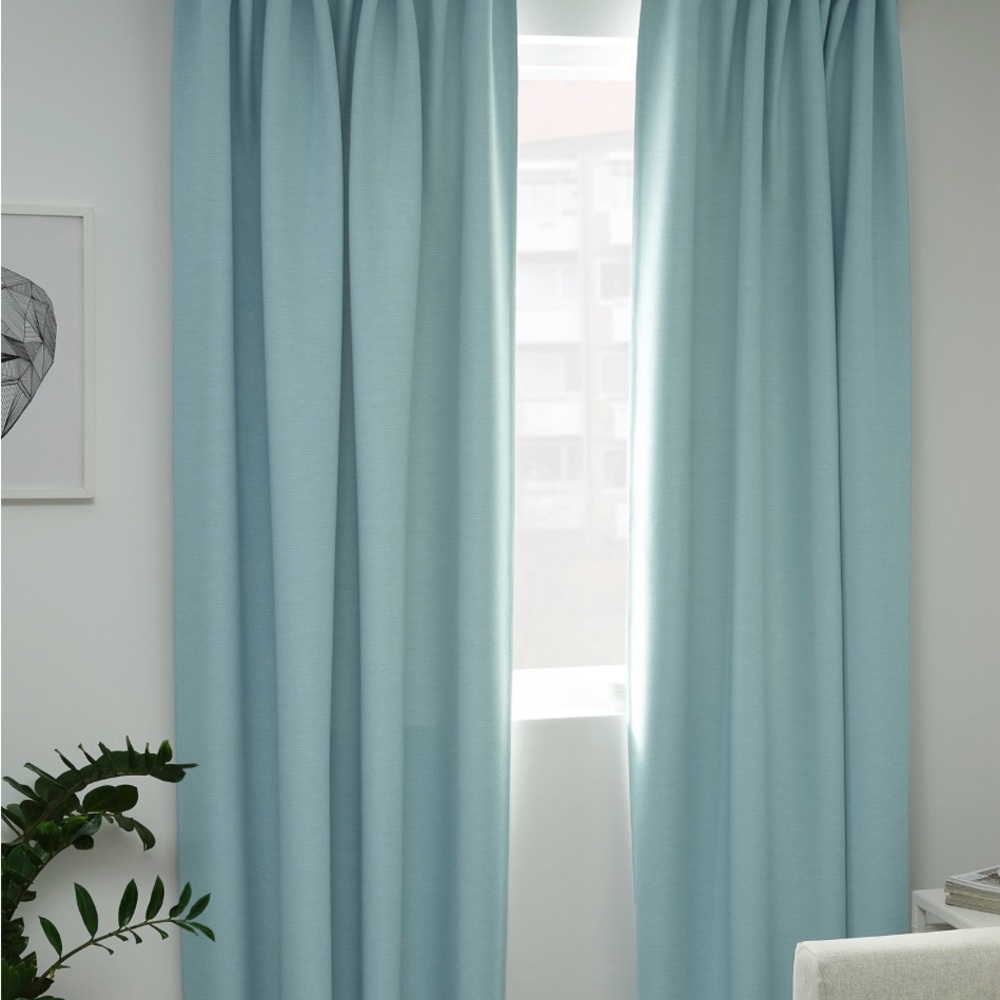 IKEA Vilborg Room Darkening Curtains